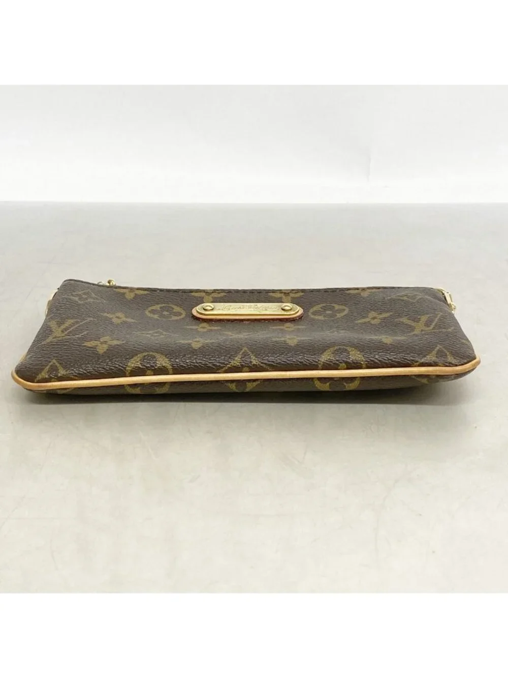 Louis Vuitton Pouch Monogram Pochette Mila MM Brown